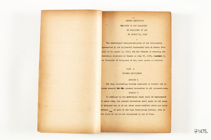 전쟁포로의 대우에 관한 1949년 8월 12일의 제네바 협약4