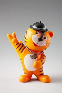 “Hodori,” the official mascot of the Seoul Olympic Games